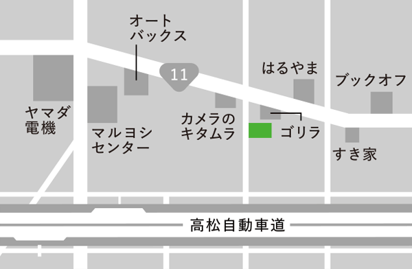 西讃観光株式会社 本社の地図