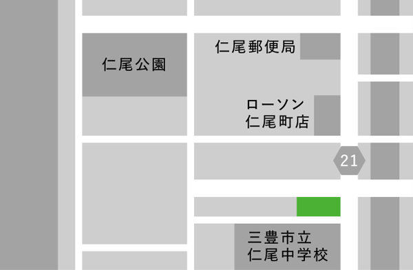 西讃観光株式会社 仁尾営業所の地図