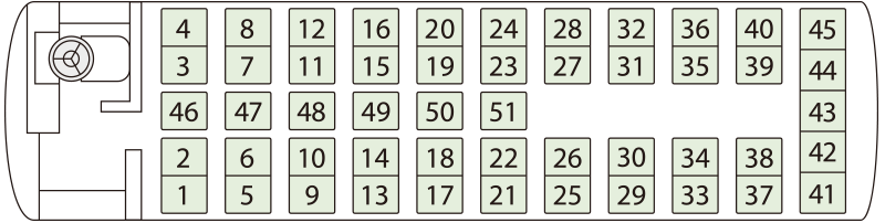 51席 座席図